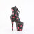 Pleaser FLAMINGO-1020KISSES Platform Ankle Boots Faux Leather Black EU-35 / US-5
