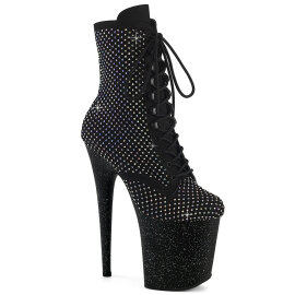 Pleaser FLAMINGO-1020RM Platform Ankle Boots Faux Leather...