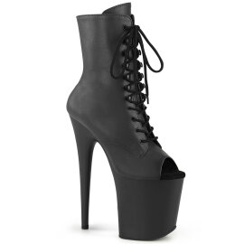 Pleaser FLAMINGO-1021 Platform Ankle Boots Faux Leather...