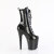 Pleaser FLAMINGO-1040GP Platform Ankle Boots Patent Glitter Black EU-37 / US-7