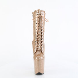 Pleaser FLAMINGO-1040GP Platform Ankle Boots Patent...