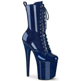 Pleaser FLAMINGO-1040GP Platform Ankle Boots Patent...