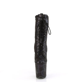 Pleaser FLAMINGO-1040SPF Platform Ankle Boots Metallic...