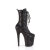 Pleaser FLAMINGO-1040SPF Platform Ankle Boots Metallic Black EU-35 / US-5