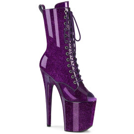 Pleaser FLAMINGO-1041GP Platform Ankle Boots Patent...