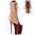 Pleaser FLAMINGO-1054DC Platform Ankle Boots Patent Red EU-35 / US-5