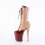 Pleaser FLAMINGO-1054DC Platform Ankle Boots Patent Red EU-38 / US-8