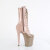Pleaser FLAMINGO-1054DC Platform Ankle Boots Patent Pink EU-37 / US-7
