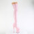 Pleaser FLAMINGO-3000 Platform Overknee Boots Patent Pink EU-39 / US-9