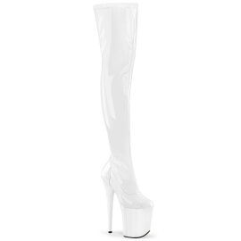 Pleaser FLAMINGO-3000 Platform Overknee Boots Patent...