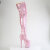 Pleaser FLAMINGO-3020GP Platform Overknee Boots Patent Glitter Pink EU-38 / US-8