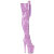 Pleaser FLAMINGO-3020GP Platform Overknee Boots Patent Glitter Purple EU-36 / US-6
