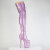 Pleaser FLAMINGO-3020GP Platform Overknee Boots Patent Glitter Purple EU-36 / US-6