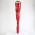 Pleaser FLAMINGO-3020GP Platform Overknee Boots Patent Glitter Red EU-35 / US-5