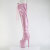 Pleaser FLAMINGO-3021GP Platform Overknee Boots Patent Pink EU-35 / US-5