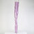 Pleaser FLAMINGO-3021GP Platform Overknee Boots Patent Glitter Purple EU-35 / US-5