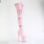 Pleaser FLAMINGO-3028 Platform Overknee Boots Patent Pink EU-38 / US-8