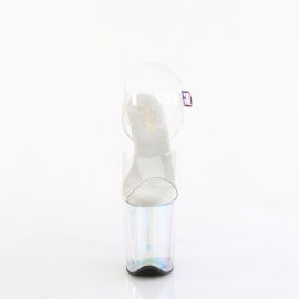 Pleaser FLAMINGO-808HT Platform Sandalettes Clear...