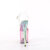 Pleaser FLAMINGO-808RG-03 Platform Sandalettes Clear Glitter Multicolored EU-35 / US-5