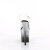 Pleaser FLAMINGO-808SS Platform Sandalettes Clear Glitter Silver EU-37 / US-7