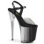 Pleaser FLAMINGO-808T-1 Platform Sandalettes Clear Smoke Black EU-35 / US-5