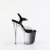 Pleaser FLAMINGO-808T-1 Platform Sandalettes Clear Smoke Black EU-35 / US-5