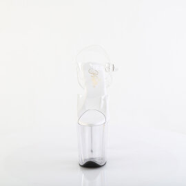 Pleaser FLAMINGO-808VL Platform Sandalettes Clear EU-41 /...