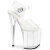 Pleaser FLAMINGO-808VL Platform Sandalettes Clear EU-40 / US-10