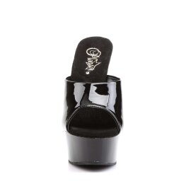 Pleaser DELIGHT-601 Black Patent/Black EU-39 / US-9