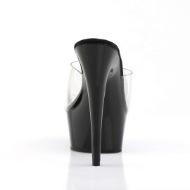 Pleaser DELIGHT-601 Clear/Black EU-36 / US-6