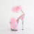 Pleaser FLAMINGO-824F Platform Sandalettes Clear Pink EU-35 / US-5