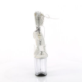 Pleaser FLAMINGO-824RS Platform Sandalettes Clear...