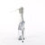 Pleaser FLAMINGO-824RS Platform Sandalettes Clear Rhinestones Transparent EU-42 / US-12