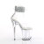 Pleaser FLAMINGO-824RS-02 Platform Sandalettes Clear Rhinestones Transparent EU-35 / US-5