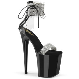 Pleaser FLAMINGO-827RS Platform Sandalettes Clear...