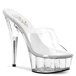 Pleaser DELIGHT-601 Clear/Clear EU-35 / US-5