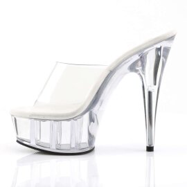 Pleaser DELIGHT-601 Clear/Clear EU-36 / US-6