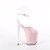 Pleaser FLAMINGO-868 Platform Sandalettes Patent Baby Pink EU-35 / US-5