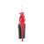 Pleaser FLAMINGO-868 Platform Sandalettes Red Black EU-36 / US-6