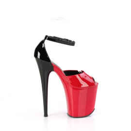 Pleaser FLAMINGO-868 Platform Sandalettes Red EU-37 / US-7