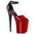 Pleaser FLAMINGO-868 Platform Sandalettes Red EU-37 / US-7