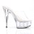 Pleaser DELIGHT-601 Clear/Clear EU-38 / US-8
