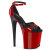 Pleaser FLAMINGO-884 Platform Sandalettes Red EU-37 / US-7