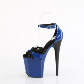 Pleaser FLAMINGO-884 Platform Sandalettes Blue EU-35 / US-5