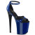 Pleaser FLAMINGO-884 Platform Sandalettes Blue EU-35 / US-5