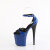 Pleaser FLAMINGO-884 Platform Sandalettes Blue EU-36 / US-6