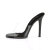 Fabulicious GALA-01 Mules Clear Black EU-38 / US-8