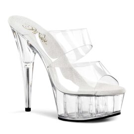 Pleaser DELIGHT-602 Clear/Clear EU-37 / US-7