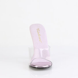 Fabulicious GALA-01DMM Mules Clear Rhinestones Purple EU-35 / US-5