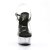 Pleaser DELIGHT-608 Clear-Black/Clear EU-37 / US-7
